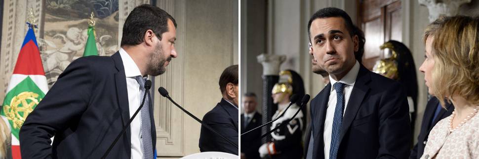 Governo, Salvini: "Ci provo fino all'ultimo". E Di Maio: "Nessun veto sul Cav"