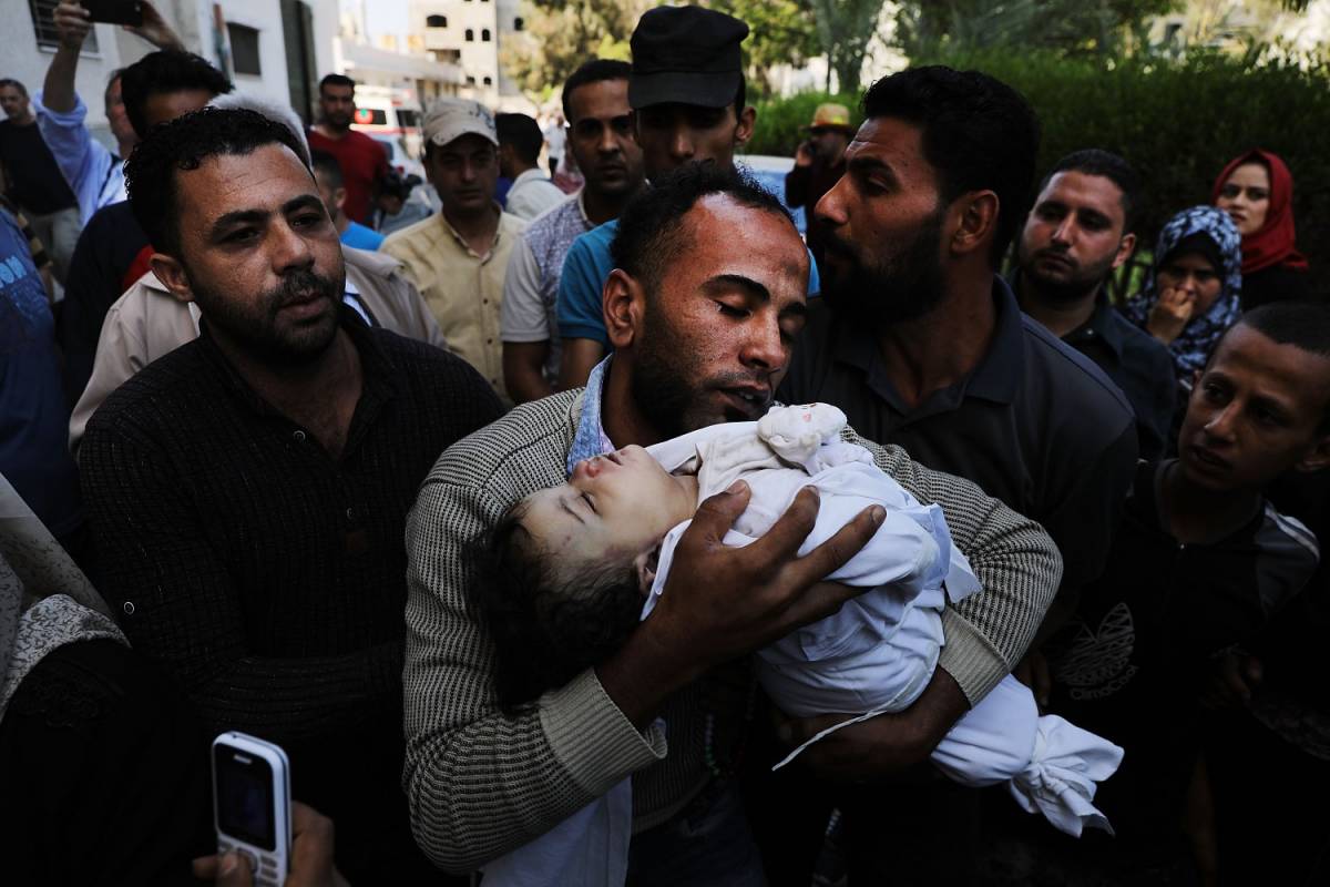 Leila Ghandour, una neonata di 8 mesi uccisa a Gaza