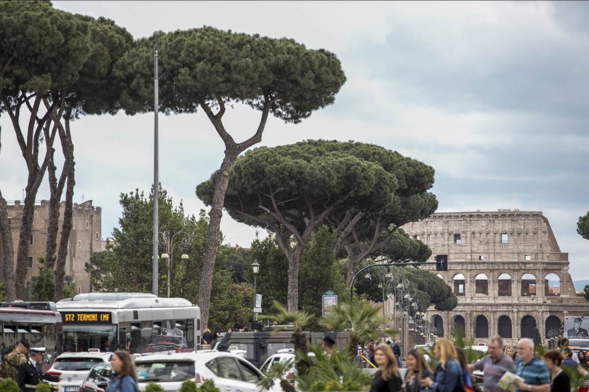 Degrado a Roma: stranieri fanno sesso ​in un cantiere in pieno giorno
