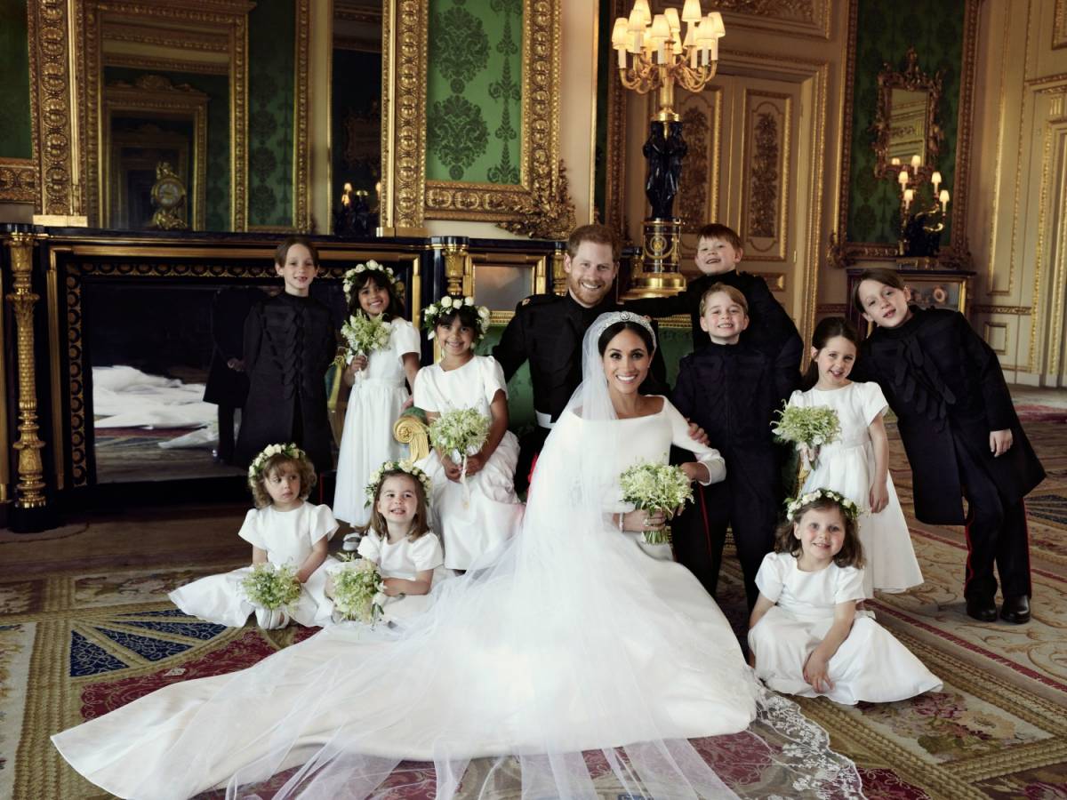 Il Principino George ha consolato una damigella al Royal Wedding