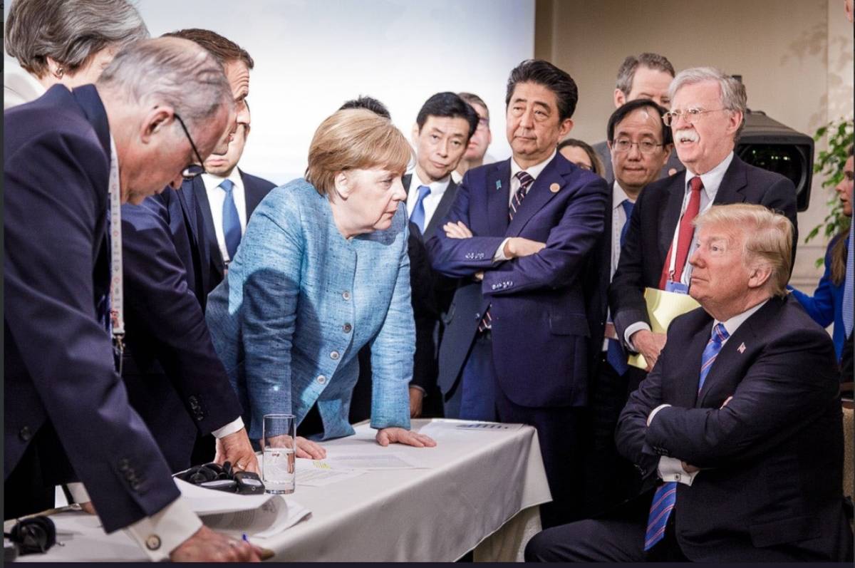 Alta tensione al G7: accordo in extremis. Ma gli Usa si smarcano