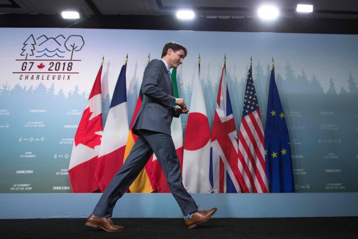L'Europa sta con Trudeau: "Credibilità del G7 distrutta"