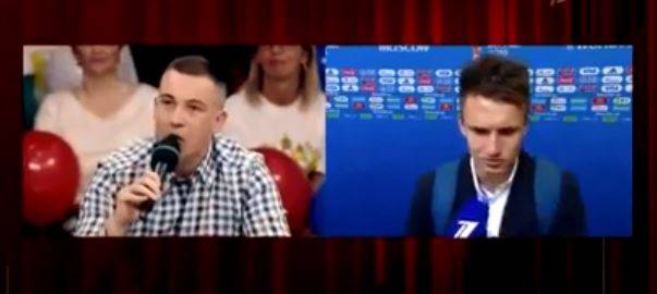 Mondiali 2018, Golovin perde la pazienza: "Ti vuole la Juve". E lui abbandona lo studio