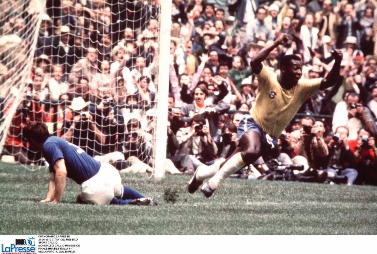 I gol del principe Pelé,  i sei minuti di Rivera e i pomodori ignoranti