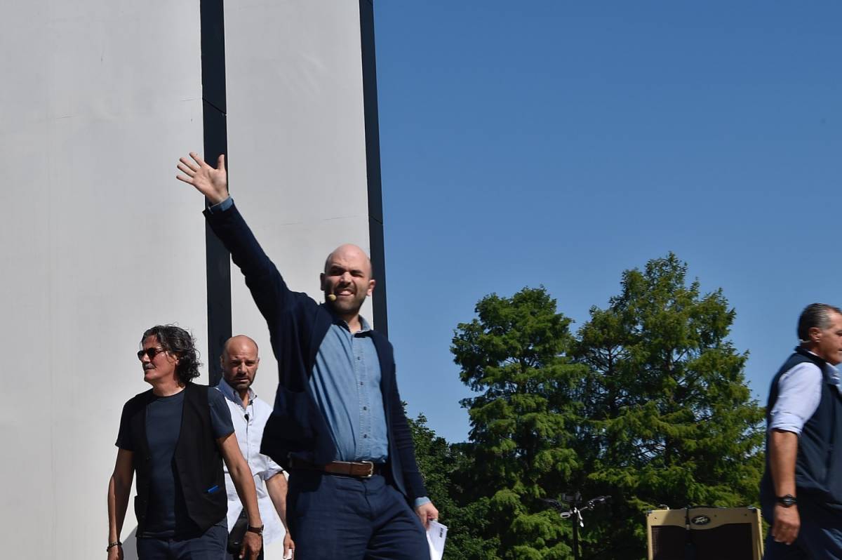 Tavolata democratica Saviano nuovo leader del partito dei migranti