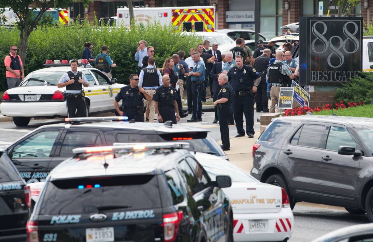 Maryland, sangue in redazione: almeno 5 morti in una sparatoria