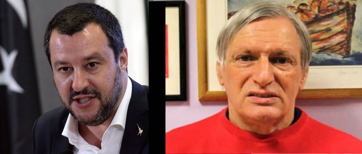 "La tshirt rossa? Te la porto io": botta e risposta tra Salvini e don Ciotti