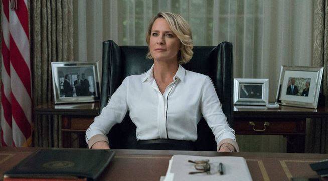 House of Cards: Robin Wright e il rapporto con Kevin Spacey 