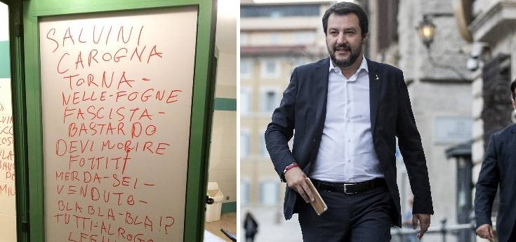 "Carogna, devi morire al rogo". Le minacce choc contro Salvini