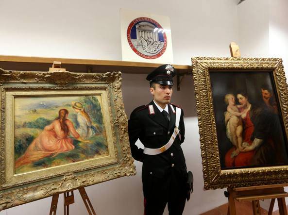 Monza, ritrovati Rubens e Renoir sottratti a proprietari truffati