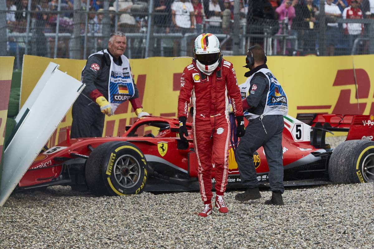 "Sorry, un piccolo errore". Vettel tradisce la Rossa e la Mercedes ride ancora