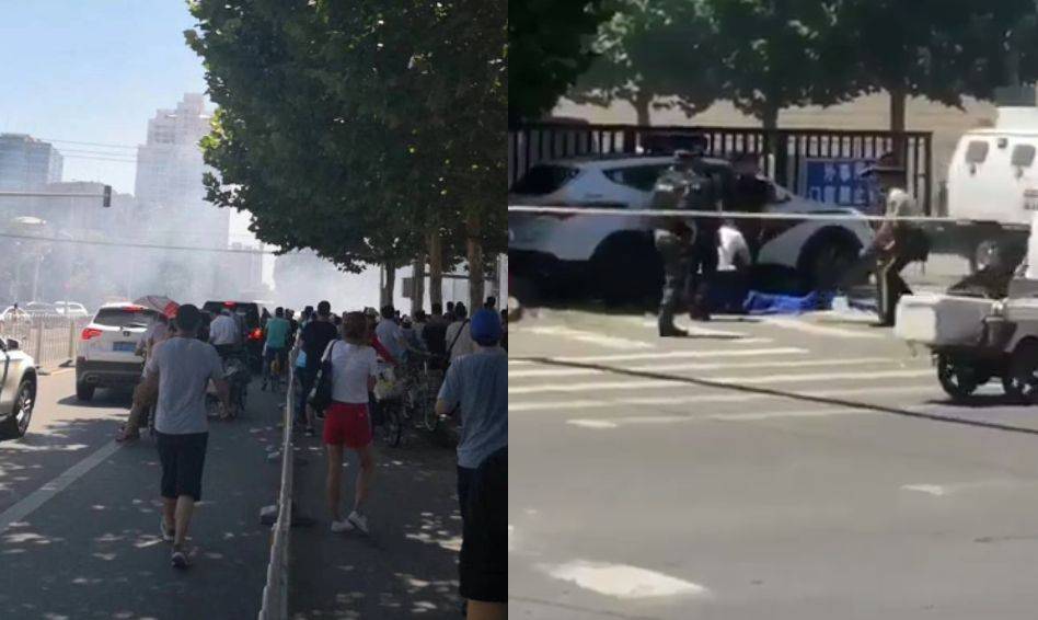 Pechino, esplosione vicino all'ambasciata Usa
