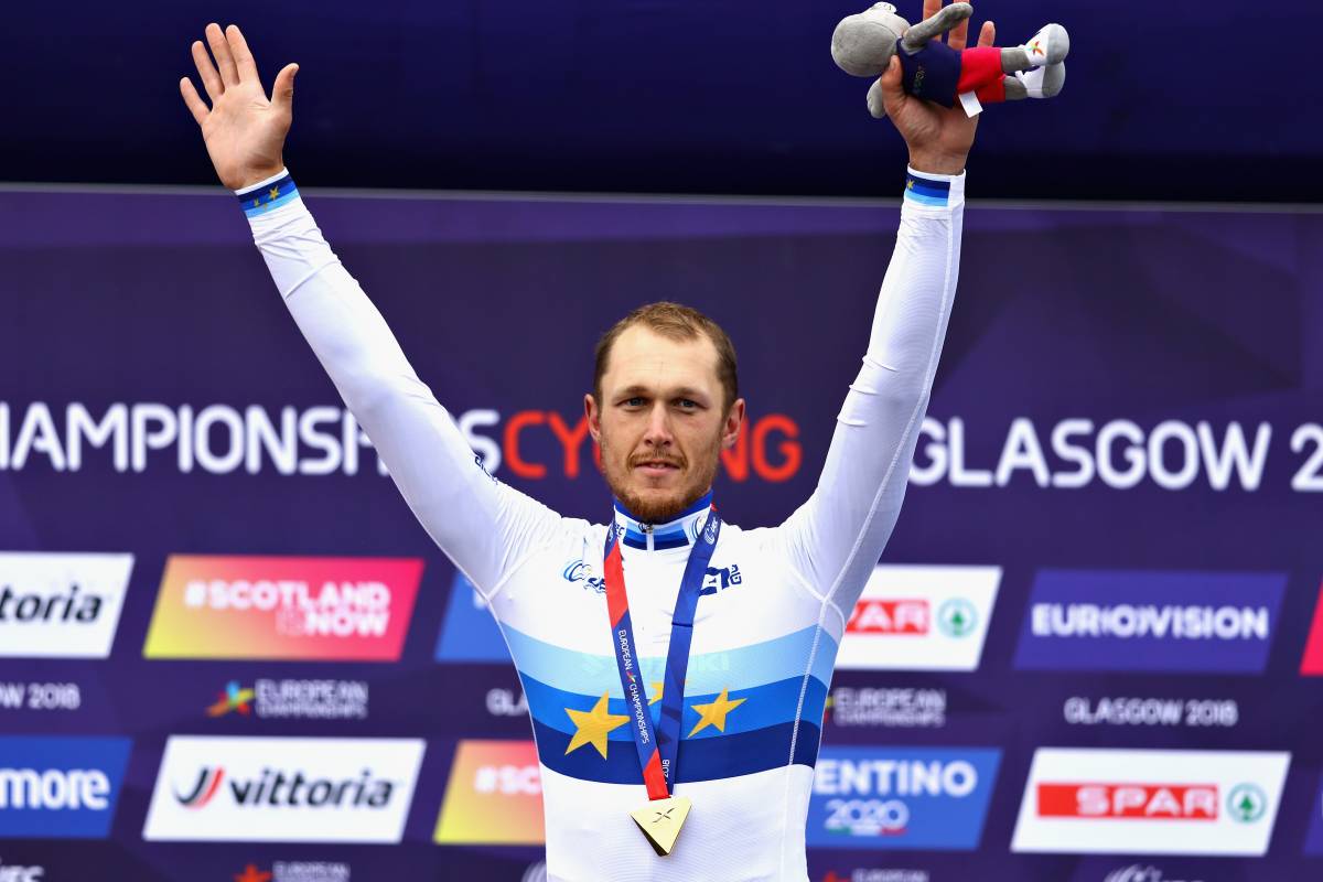 Ciclismo, Trentin d'oro al campionato europeo di Glasgow