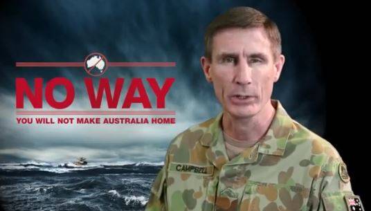 Il generale australiano e il "No Way": "Così fermiamo i migranti"