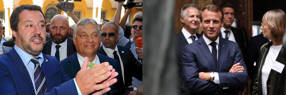"Tuo avversario", "No a lezioni" Scontro tra Macron e Salvini