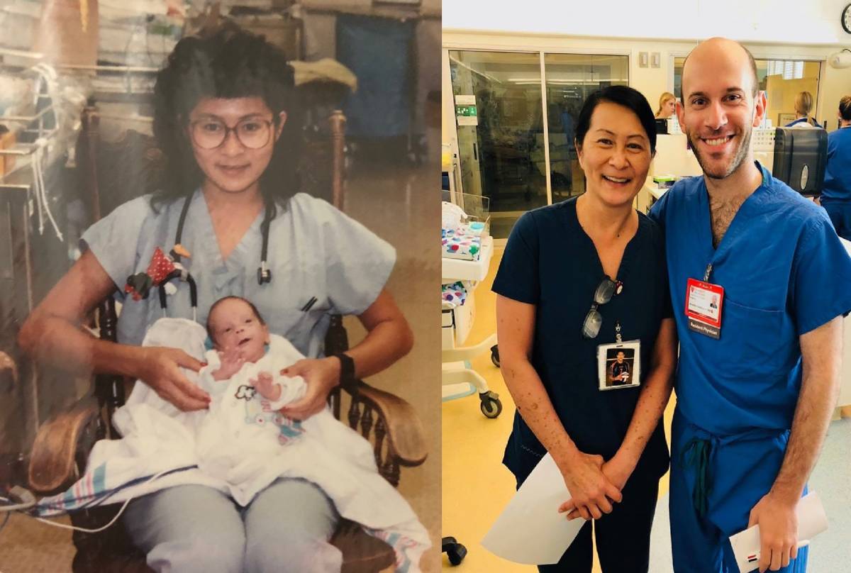 Infermiera salva la vita a un bimbo: 28 anni dopo sono colleghi ​nello stesso ospedale