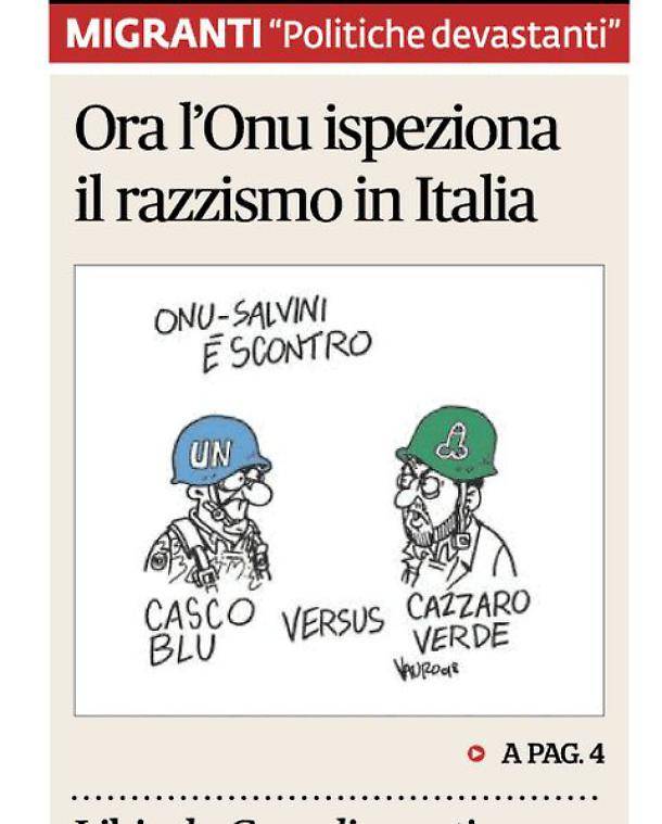 Vauro contro Salvini: ora il ministro è il "cazzaro verde"