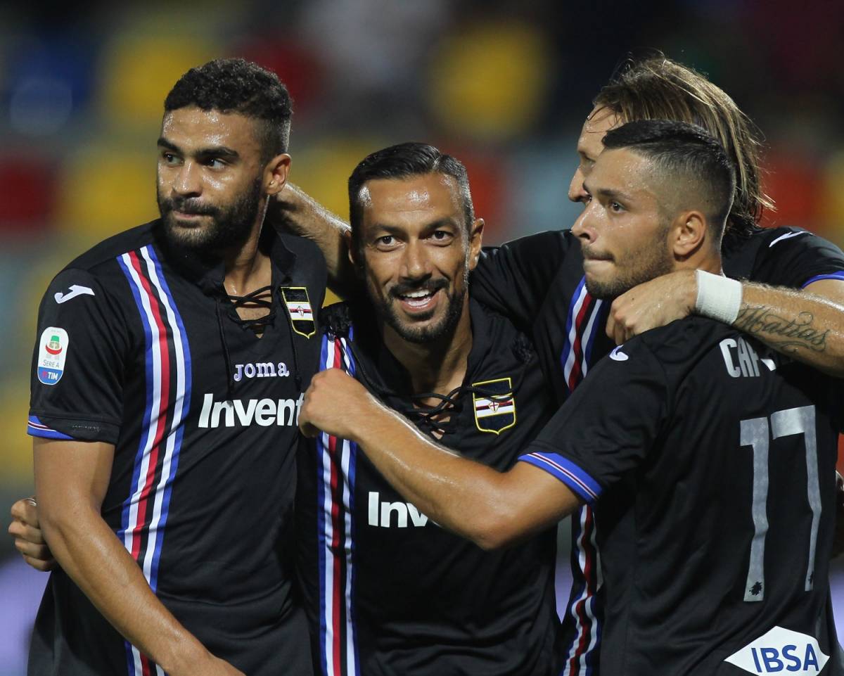 La Sampdoria passeggia sul Frosinone: netto 0-5 al Benito Stirpe