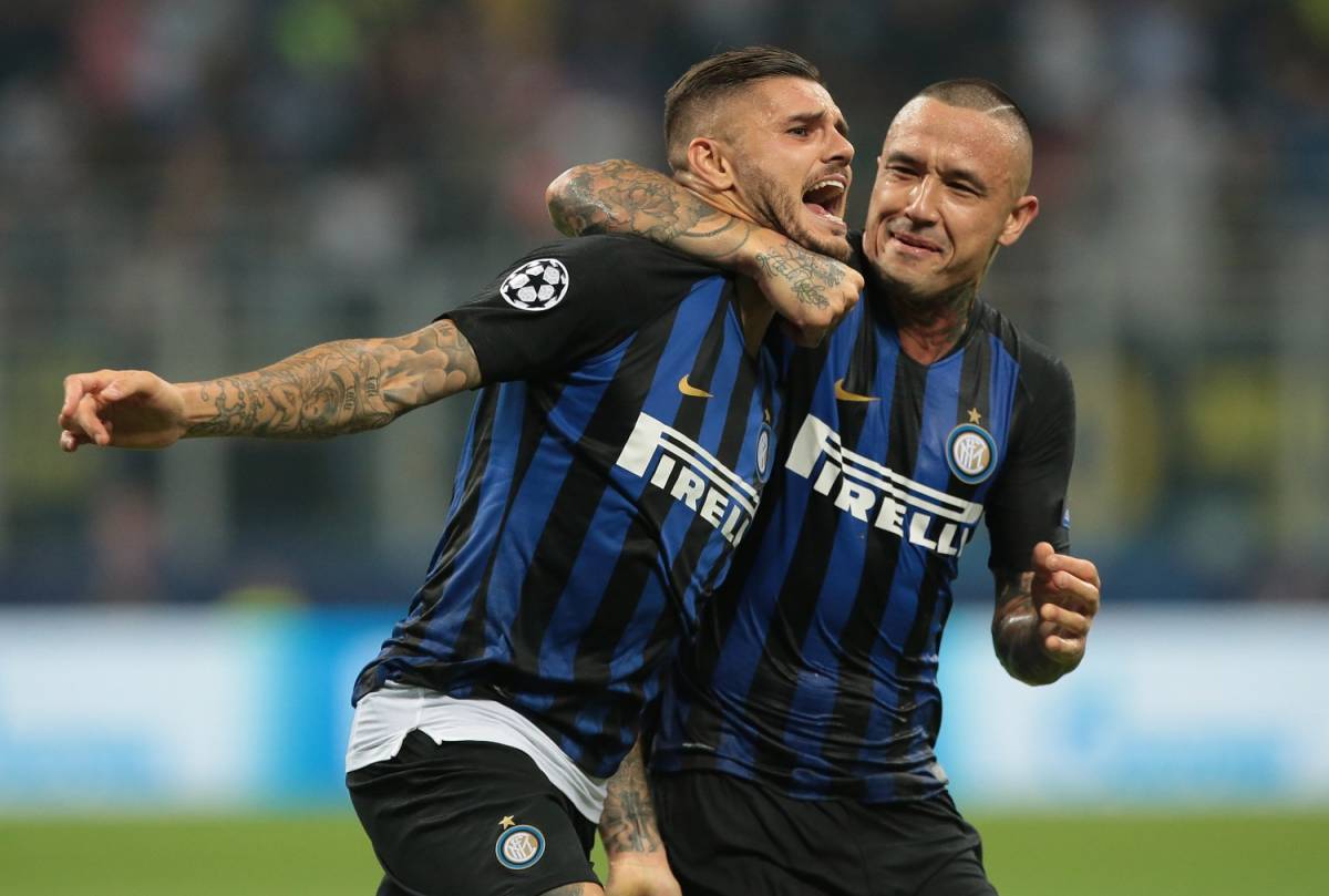 Inter, Icardi esplode di gioia: "Serata favolosa". Wanda Nara: "Lacrime di gioia"