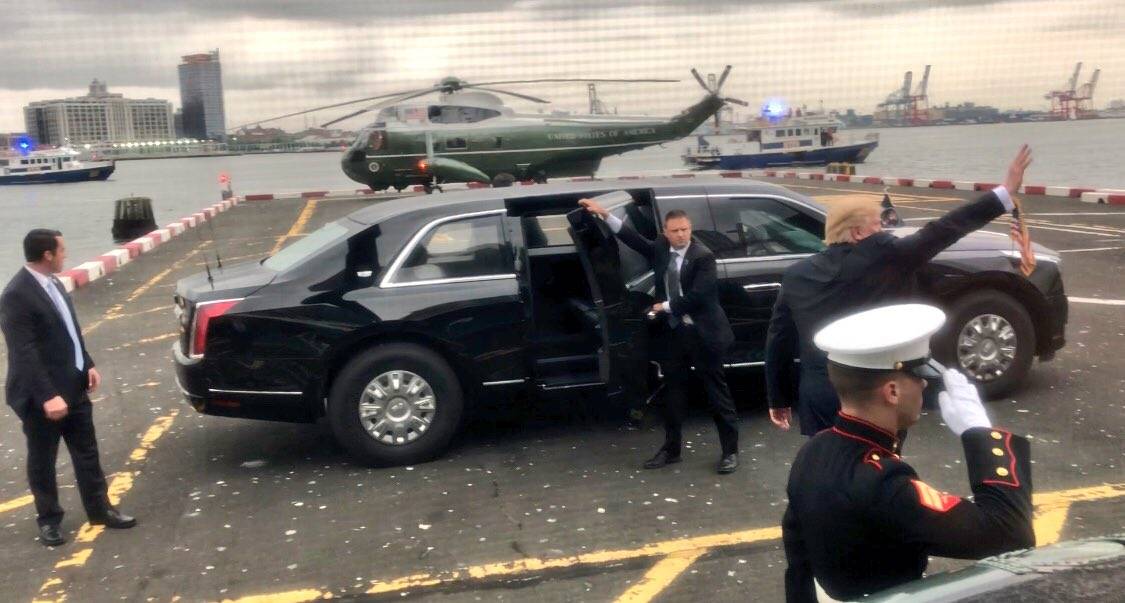 Debutta la nuova Bestia, la limousine del presidente degli Stati Uniti