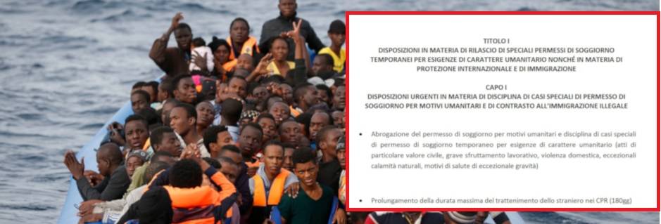 Svelate le misure del dl Salvini: ecco tutte le norme su migranti e sicurezza
