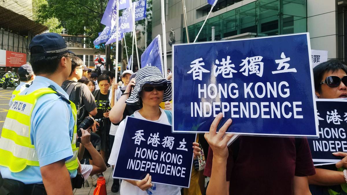 Hong Kong mette fuorilegge ​il partito indipendentista