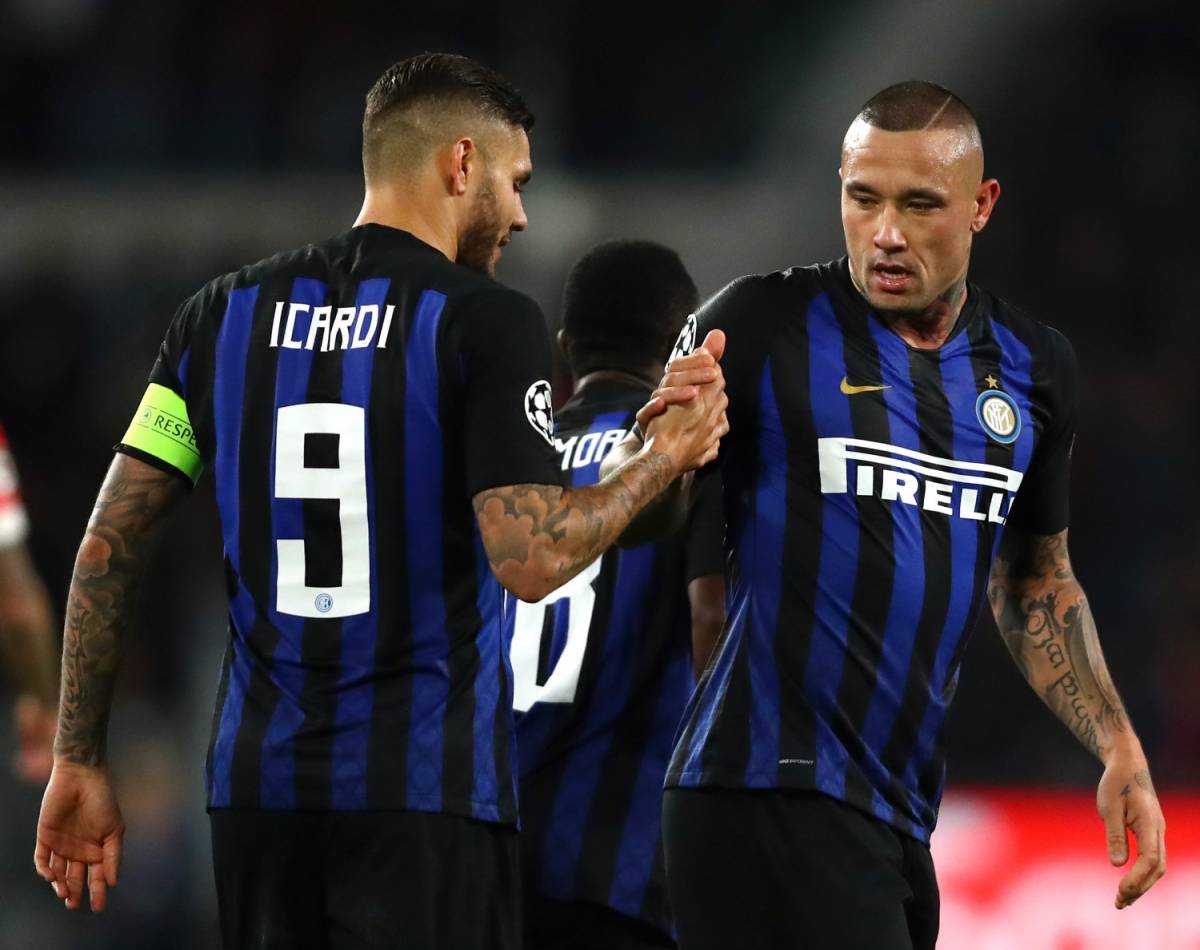 L'Inter vince in rimonta in Olanda: Psv ko 2-1 grazie a Nainggolan-Icardi