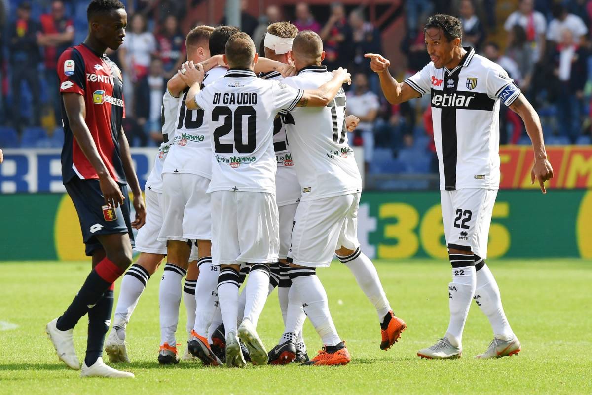 Il Parma vince 3-1 in casa del Genoa: gol e spettacolo a Marassi