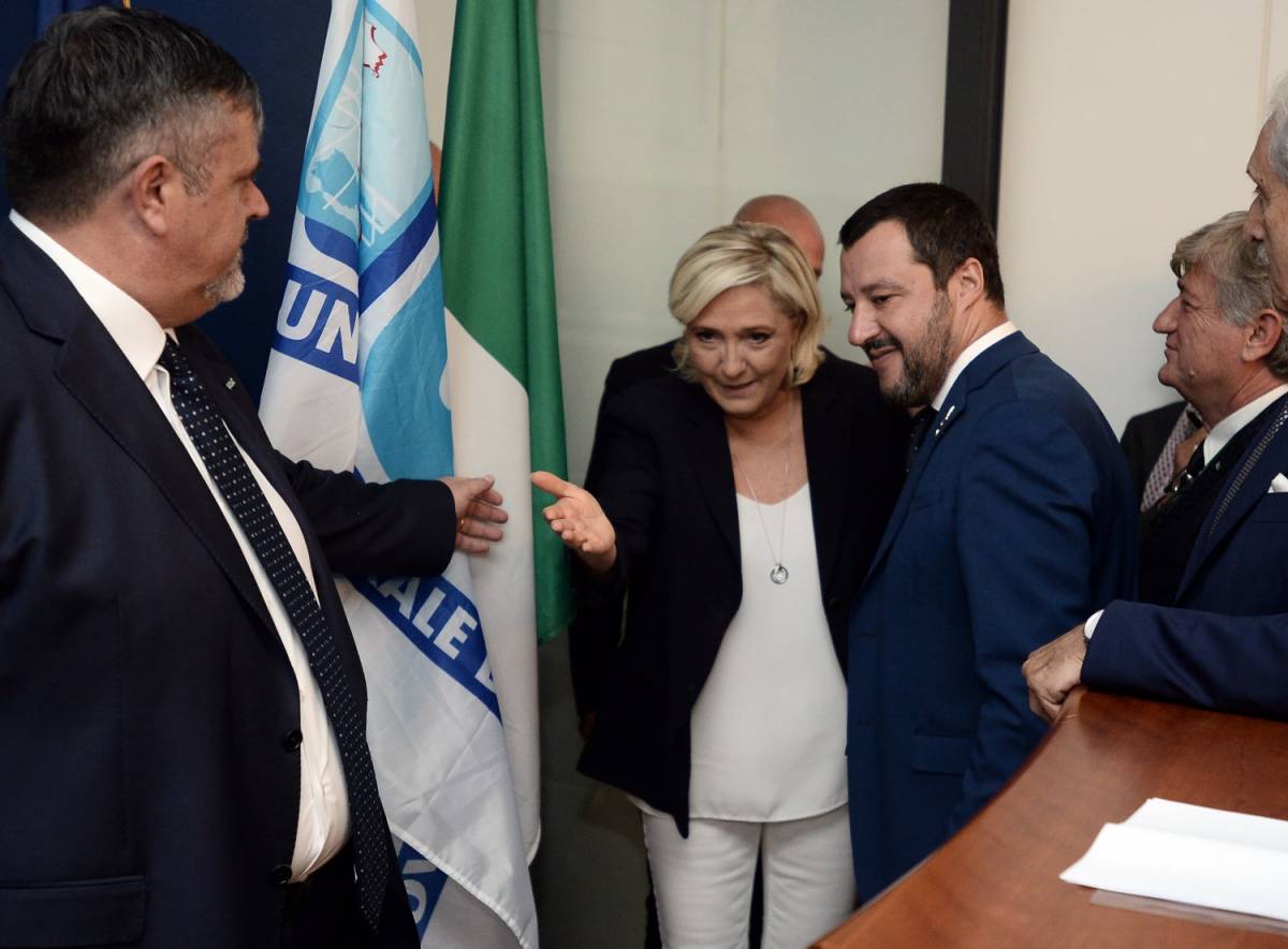 L'asse tra Salvini e la Le Pen. Nasce il "Fronte della libertà"