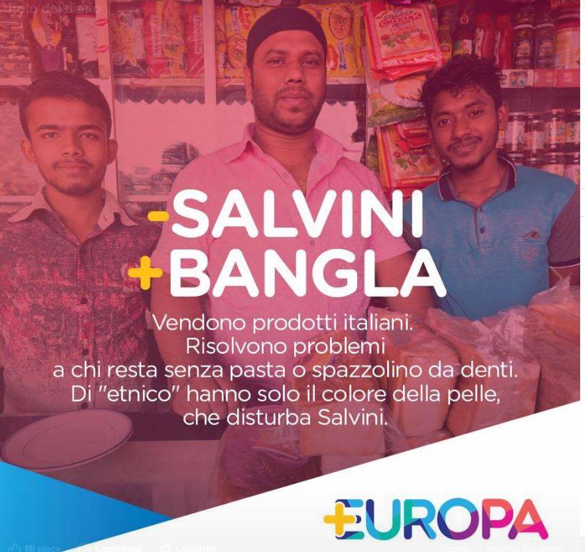 Migranti, schiaffo della Bonino: "Ora meno Salvini e più bangla"