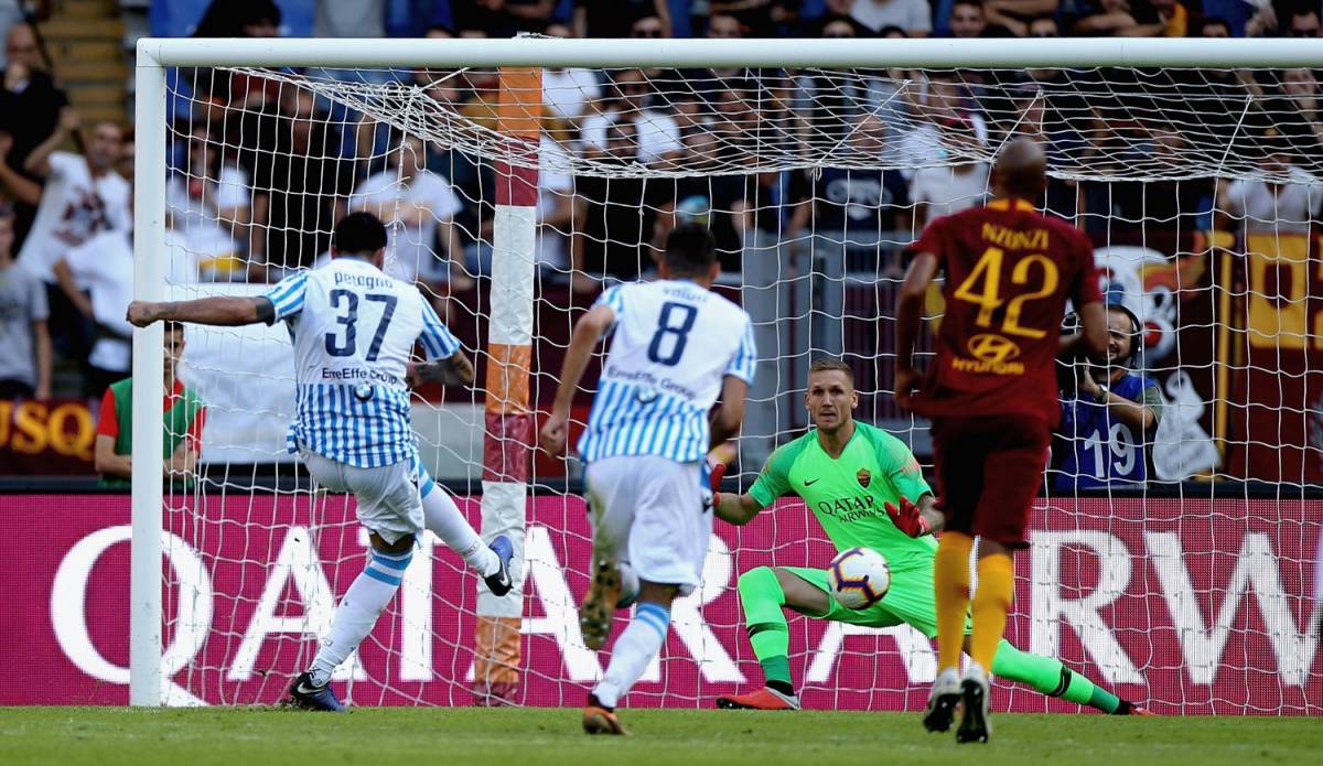 La Roma cade in casa contro la Spal: pesante 0-2 firmato Petagna-Bonifazi