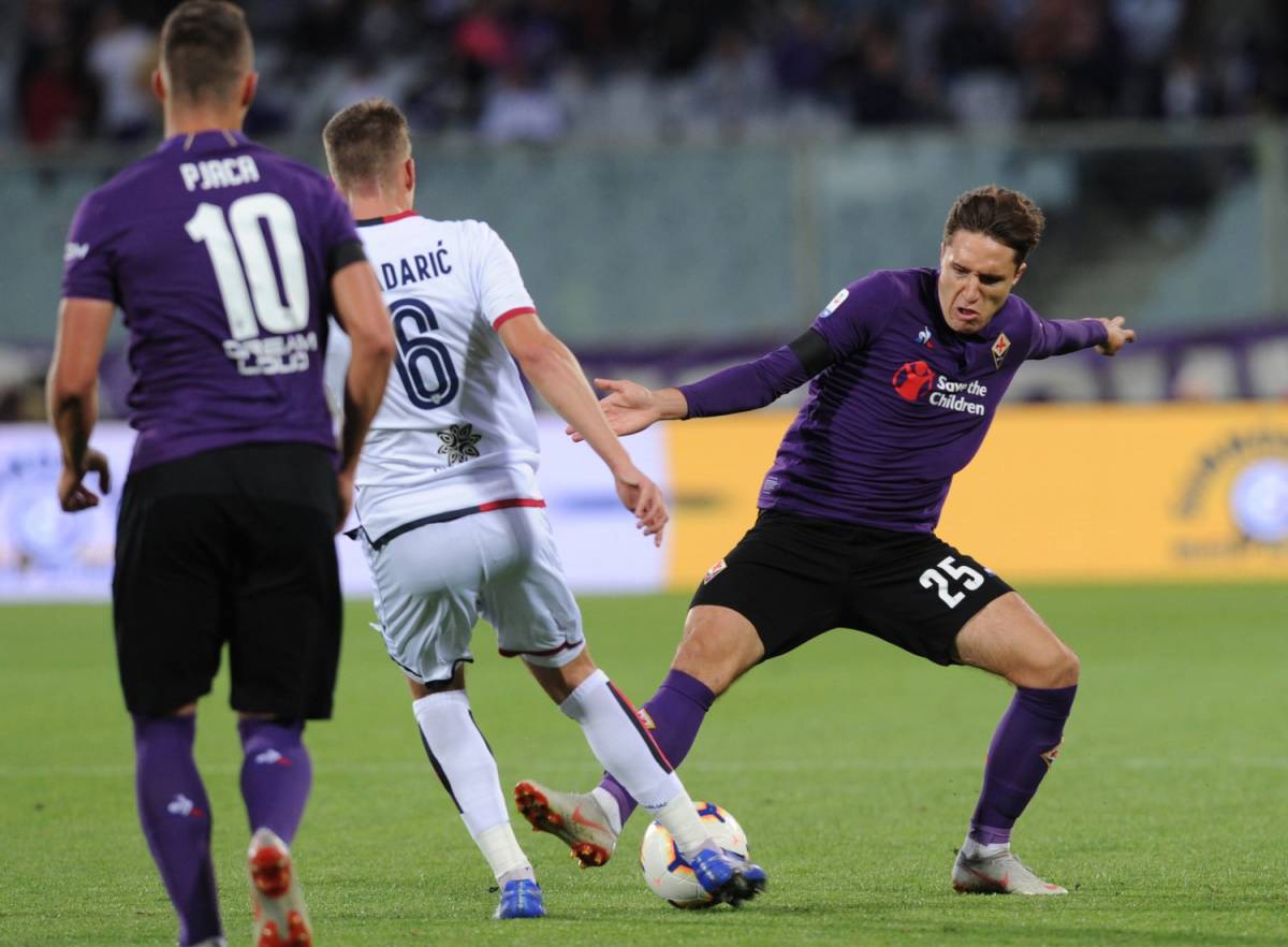 Fiorentina e Cagliari si dividono la posta in palio: finisce 1-1 al Franchi