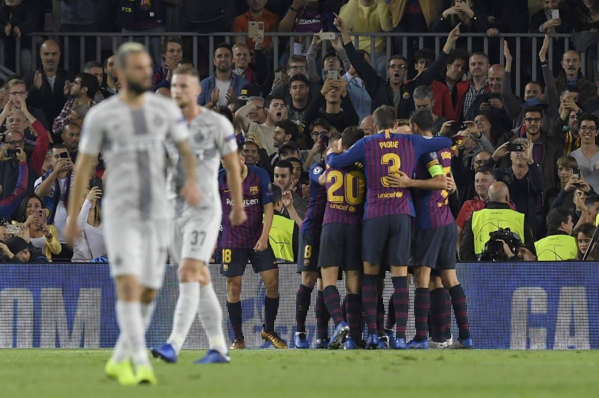 L'Inter cade in casa del Barcellona: i nerazzurri perdono 2-0