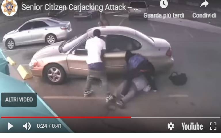 Follia a Las Vegas: tre ragazzi pestano 78enne per rubargli l’auto