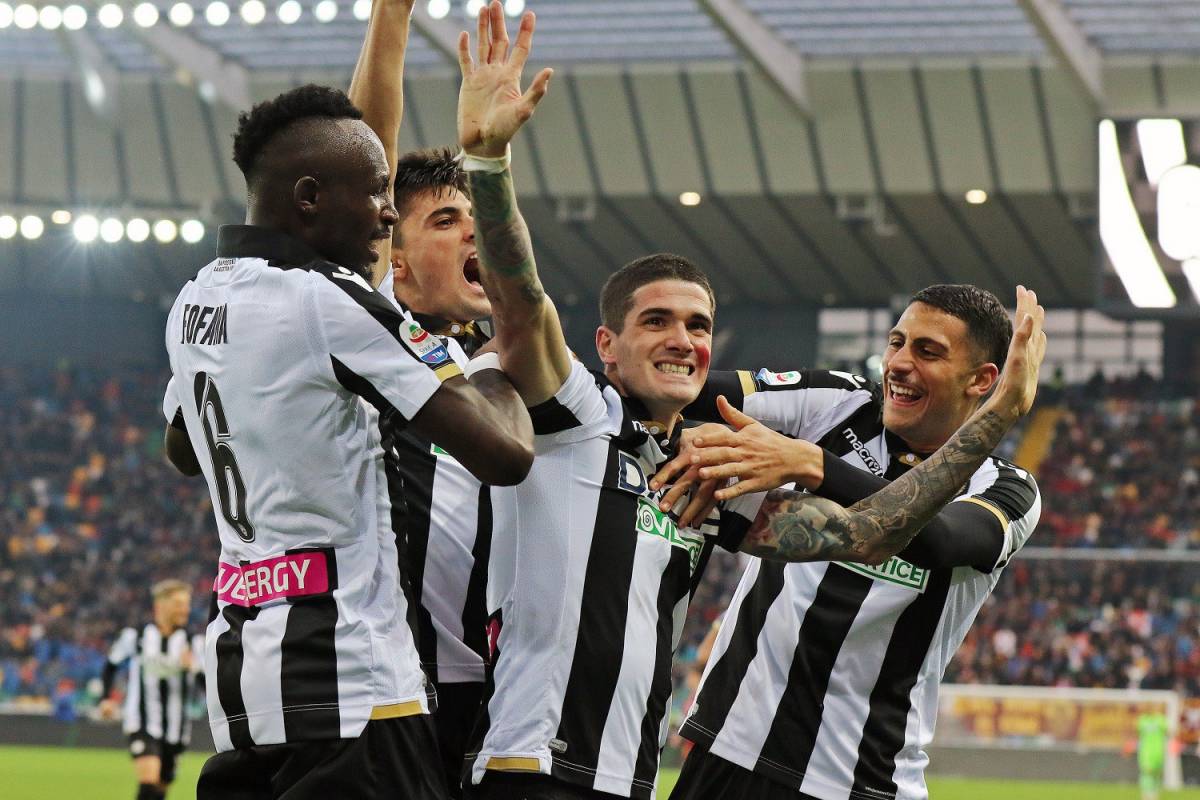 L'Udinese stende la Roma 1-0: Nicola bagna l'esordio con una vittoria