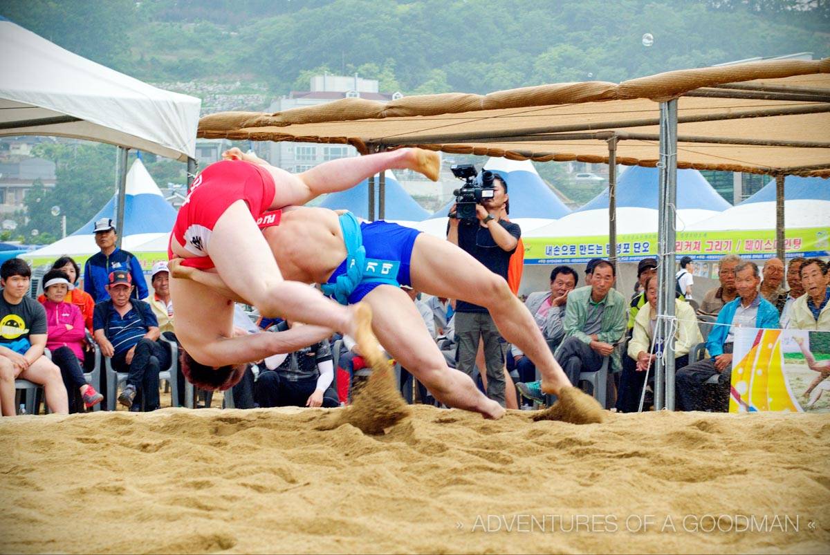 Le Coree fanno il wrestling patrimonio mondiale