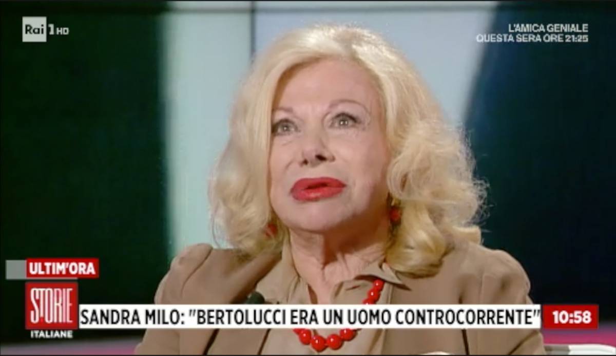 Bertolucci, Sandra Milo in lacrime in tv: "Scompare un mondo"