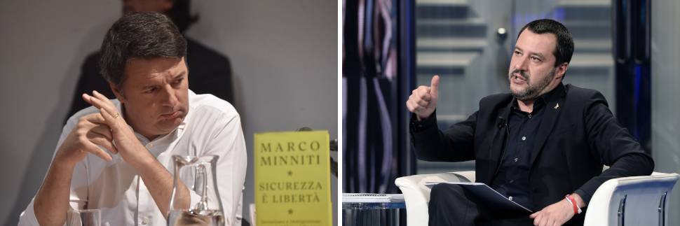 "Sciacallo", "Chiacchierone". Ed è scontro tra Renzi e Salvini