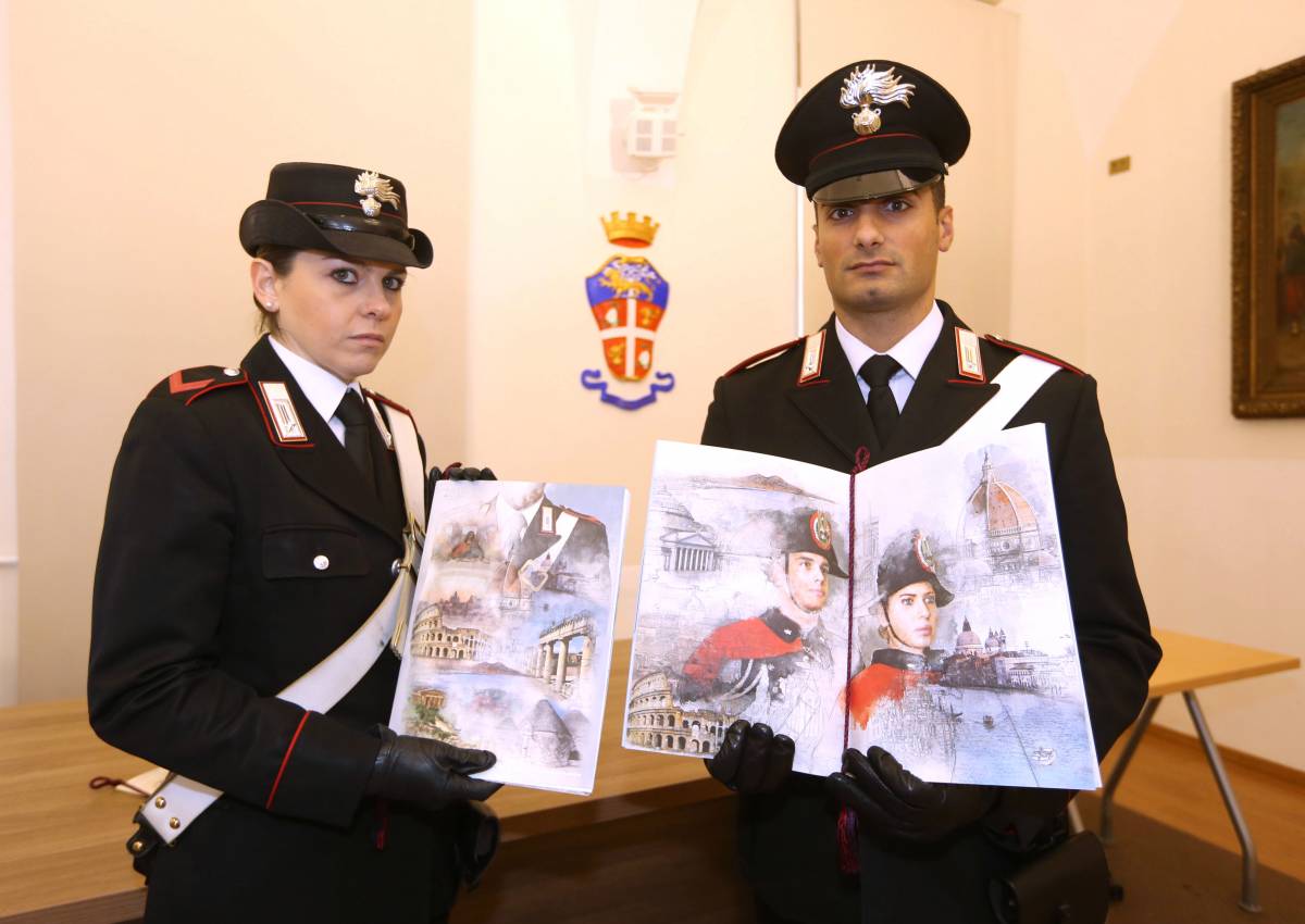 Dedicati all'Unesco calendario e agenda dei carabinieri