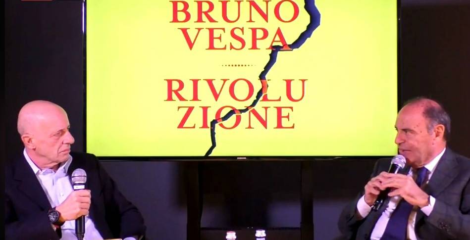 Bruno Vespa presenta 'Rivoluzione': "Matteo Salvini non staccherà la spina al governo"