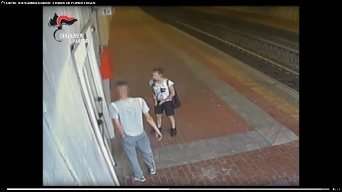 Svolta nella violenza alla stazione di Saronno: un video e il Dna incastrano un 22enne italiano