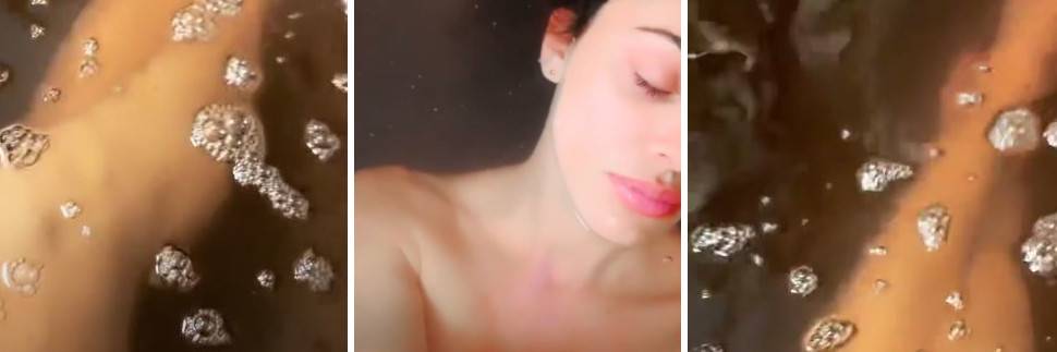 Il video hot di Belen Rodriguez: si mostra tutta nuda in vasca da bagno