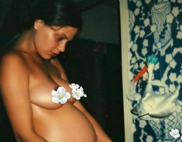 Naike Rivelli e la foto di Ornella Muti nuda col pancione
