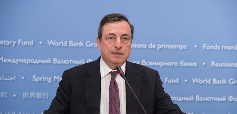 Draghi lancia un siluro verso Trump