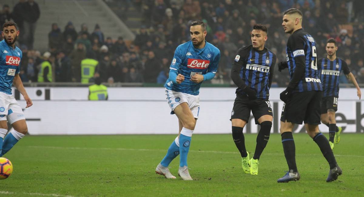L'Inter fa festa al 91' con Lautaro Martinez: Napoli al tappeto 1-0