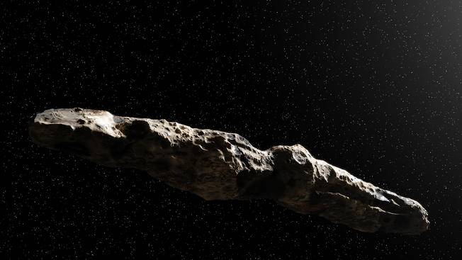 Oumuamua, l'asteroide che si crede un'astronave aliena