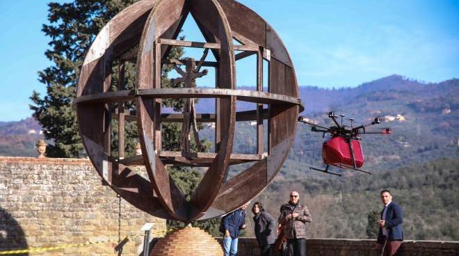 Da casa Leonardo il drone che salva le vite