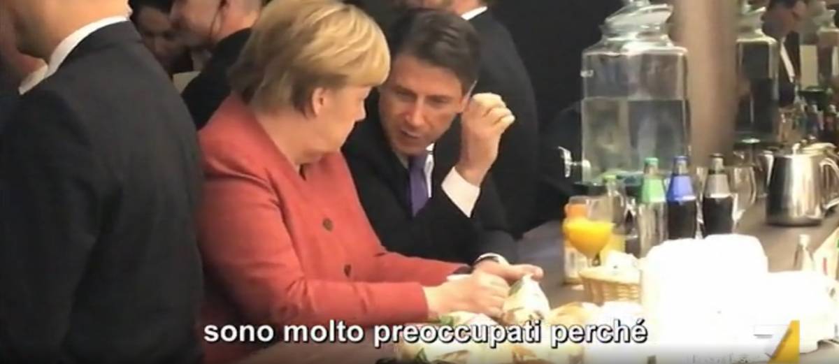 "I Cinque Stelle sono preoccupati..." L'audio (rubato) a Conte e Merkel