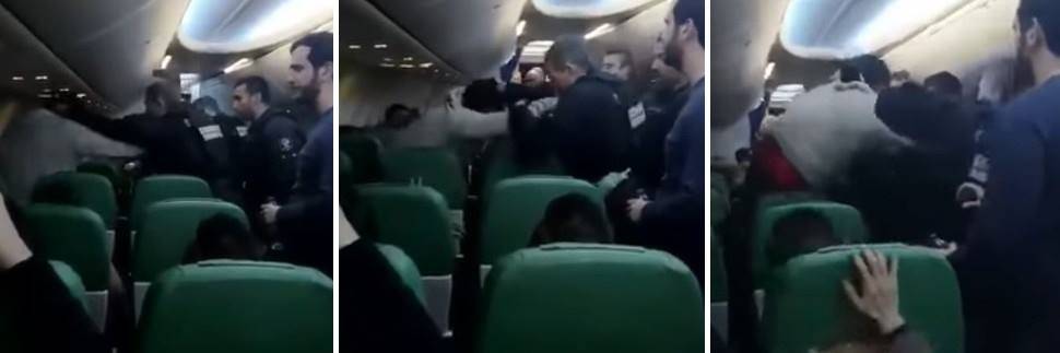Paura in volo: tunisino tenta di entrare in cabina e attacca steward