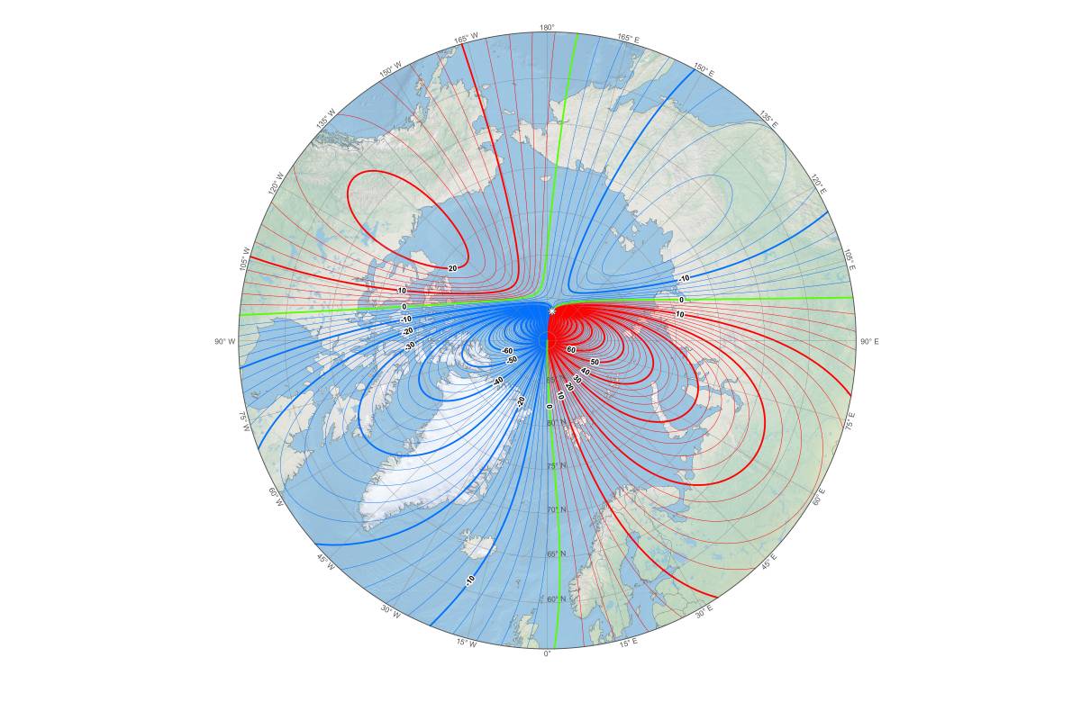 Il Polo Nord magnetico scivola verso la Siberia